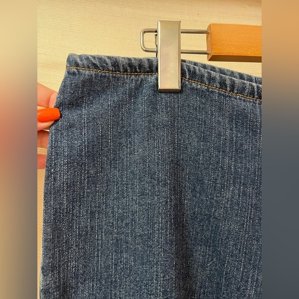 Vintage Bubblegum USA Lace Up Flare Jeans Y2K Women’s 11/12 Bootcut Denim Pants - Picture 5 of 9